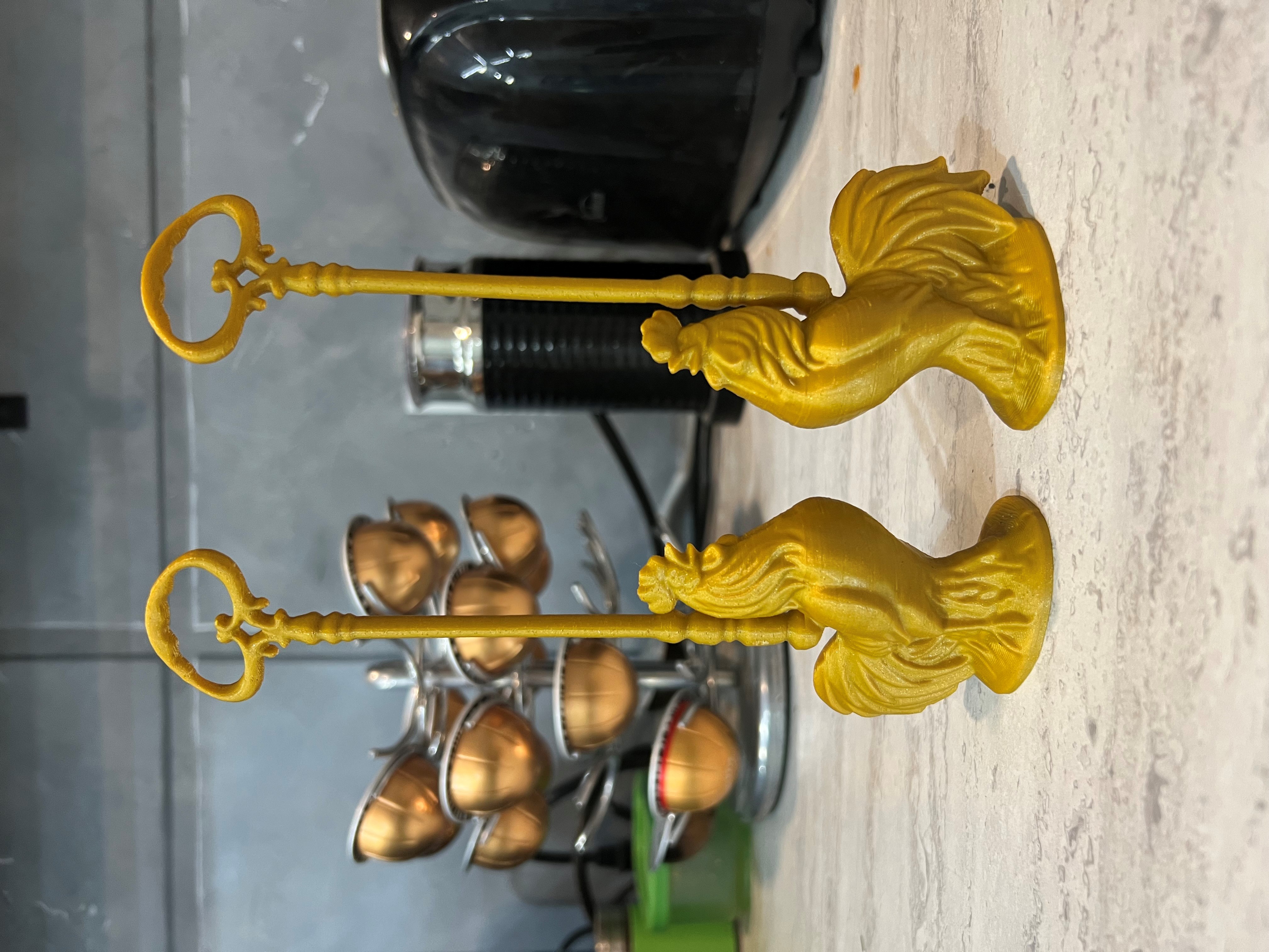 Rooster  doorstop with/without handle (rooster statue)