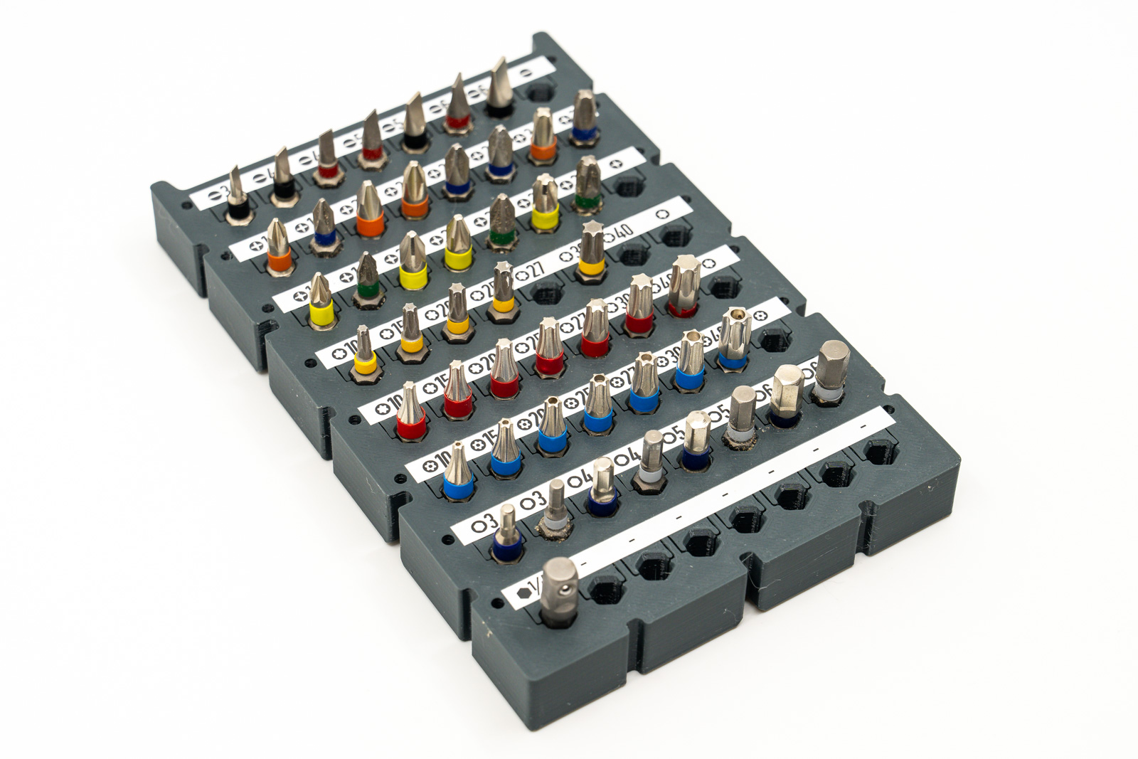 Tool Bit Holder Insert for LR2052 Storage Box System