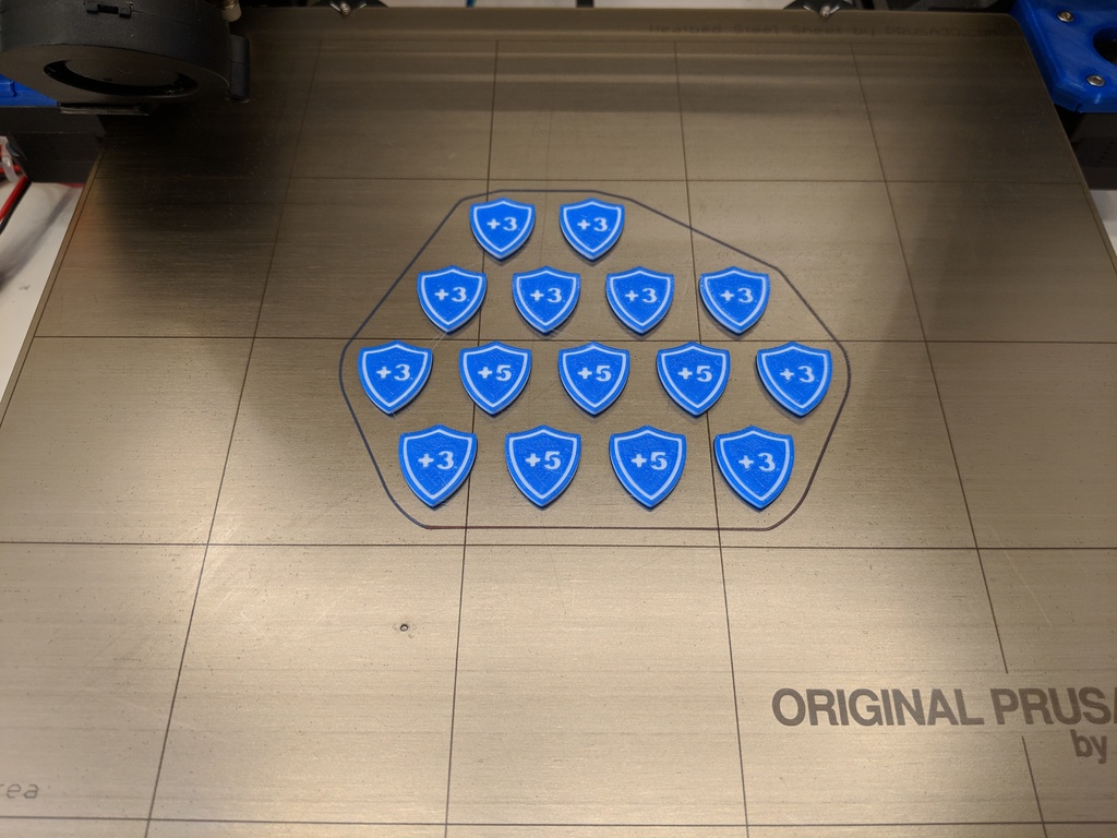KeyForge double-sided token set