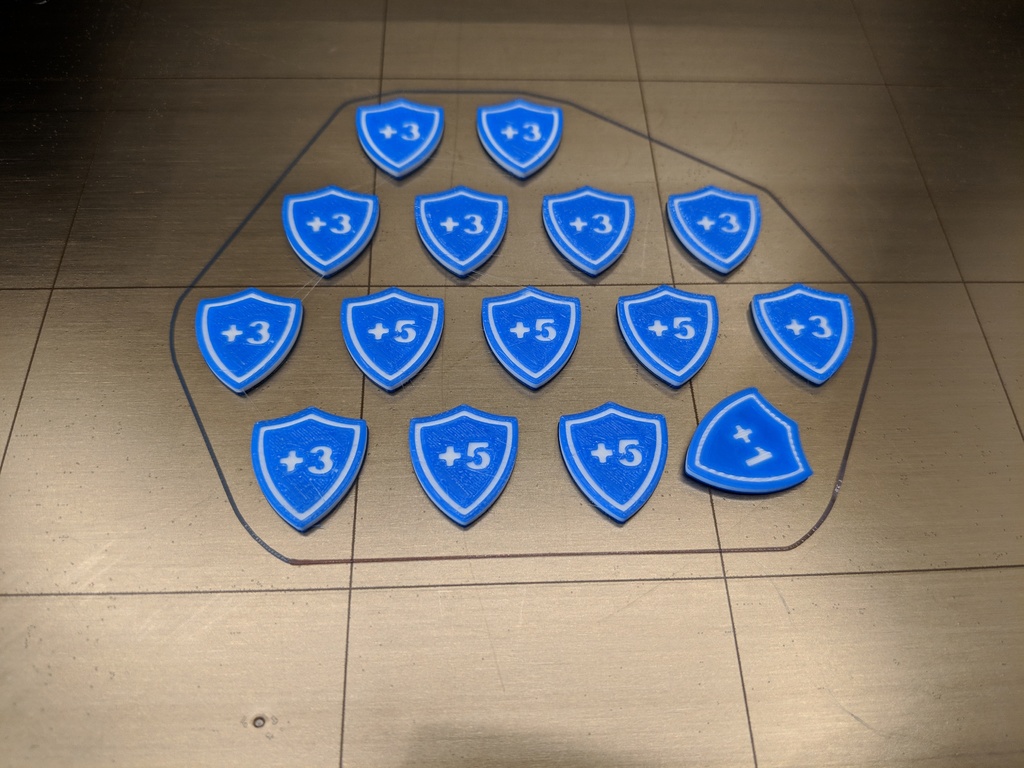 Miniatura 2 do modelo 3D KeyForge double-sided token set
