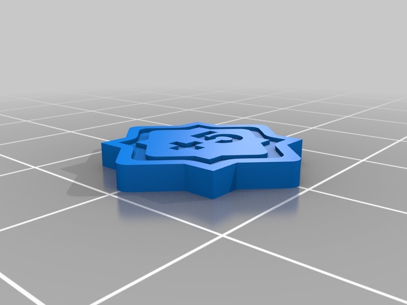 Miniatura 5 do modelo 3D KeyForge double-sided token set