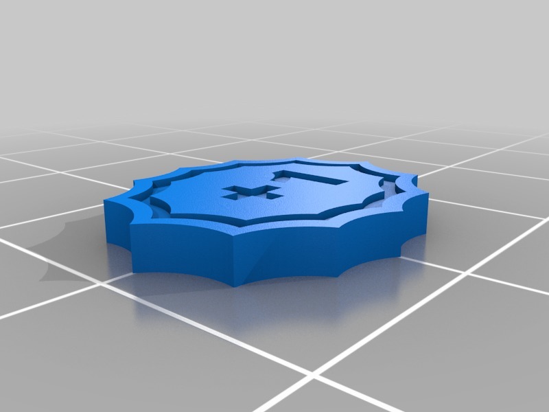 Miniatura 8 do modelo 3D KeyForge double-sided token set