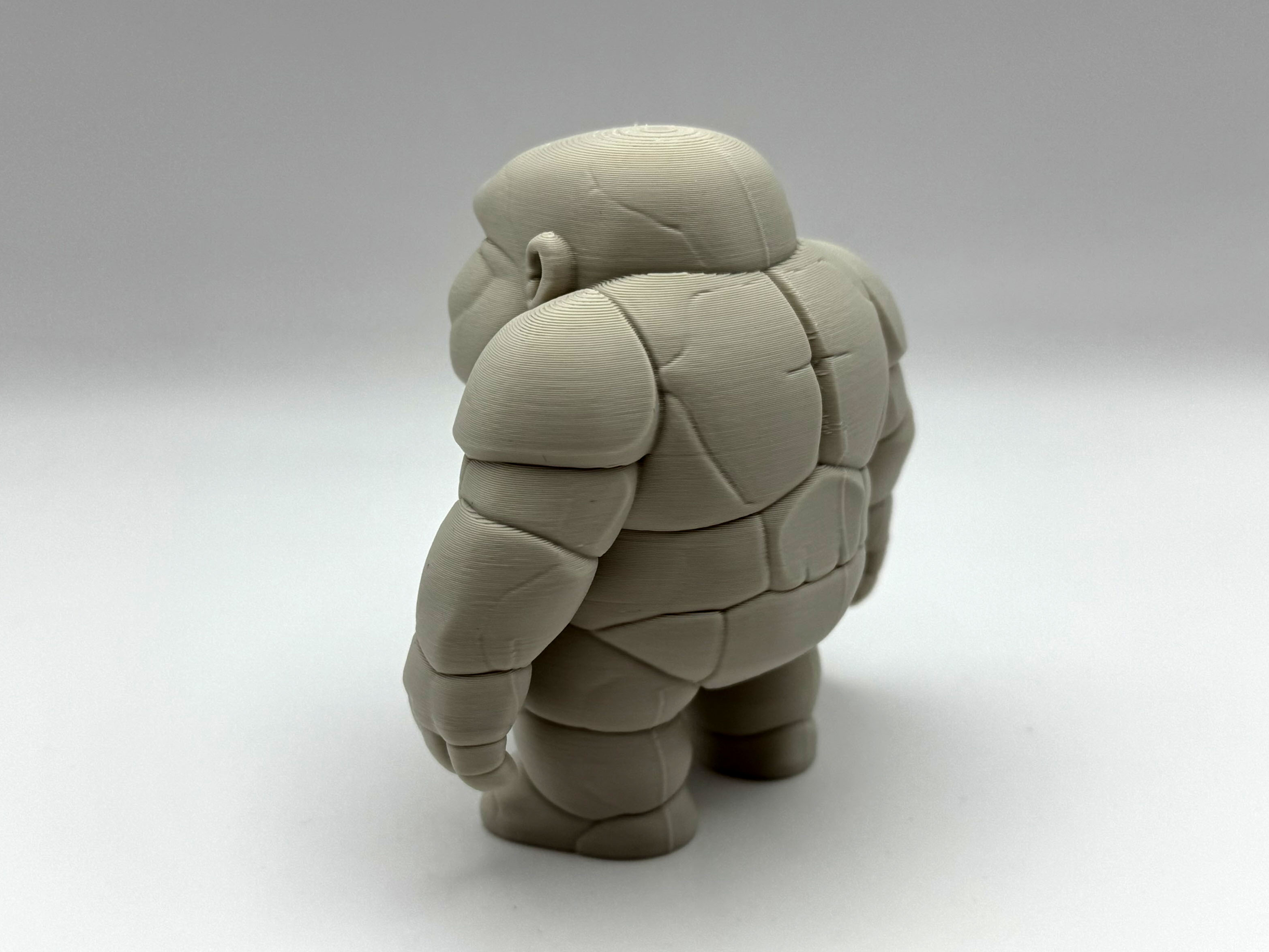 Miniatura 4 do modelo 3D Chubby Stone Golem