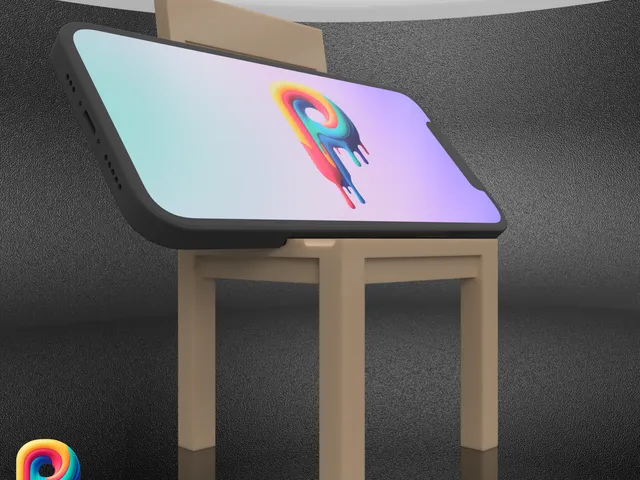 Chair Phone Holder by Polymeria
