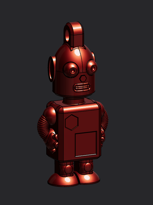 MiniRobot keychain