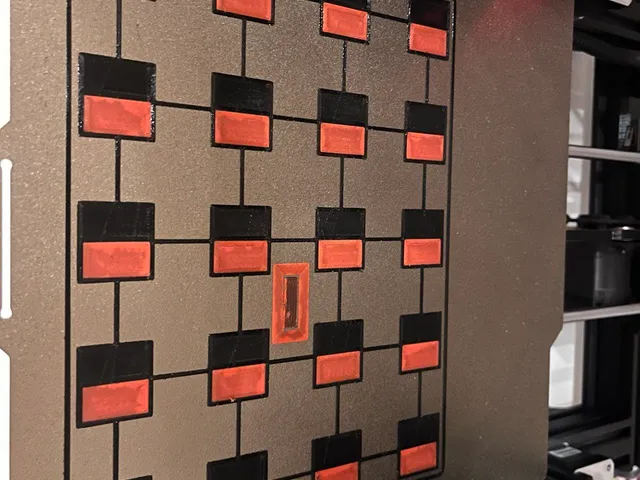IDEX First Layer Calibration Multiple Bed Dimensions