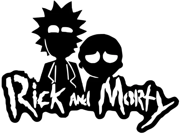 Rick a Morty Wall Art
