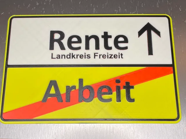 Rente -> Freizeit
