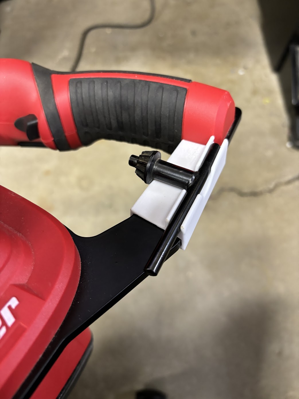 BAUER 20V Brushless Mud Mixer Chuck Key Holder by AlmightyFireFly