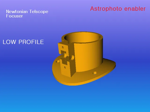 Telescope Newton 114  focuser for astrophoto  (low profile)