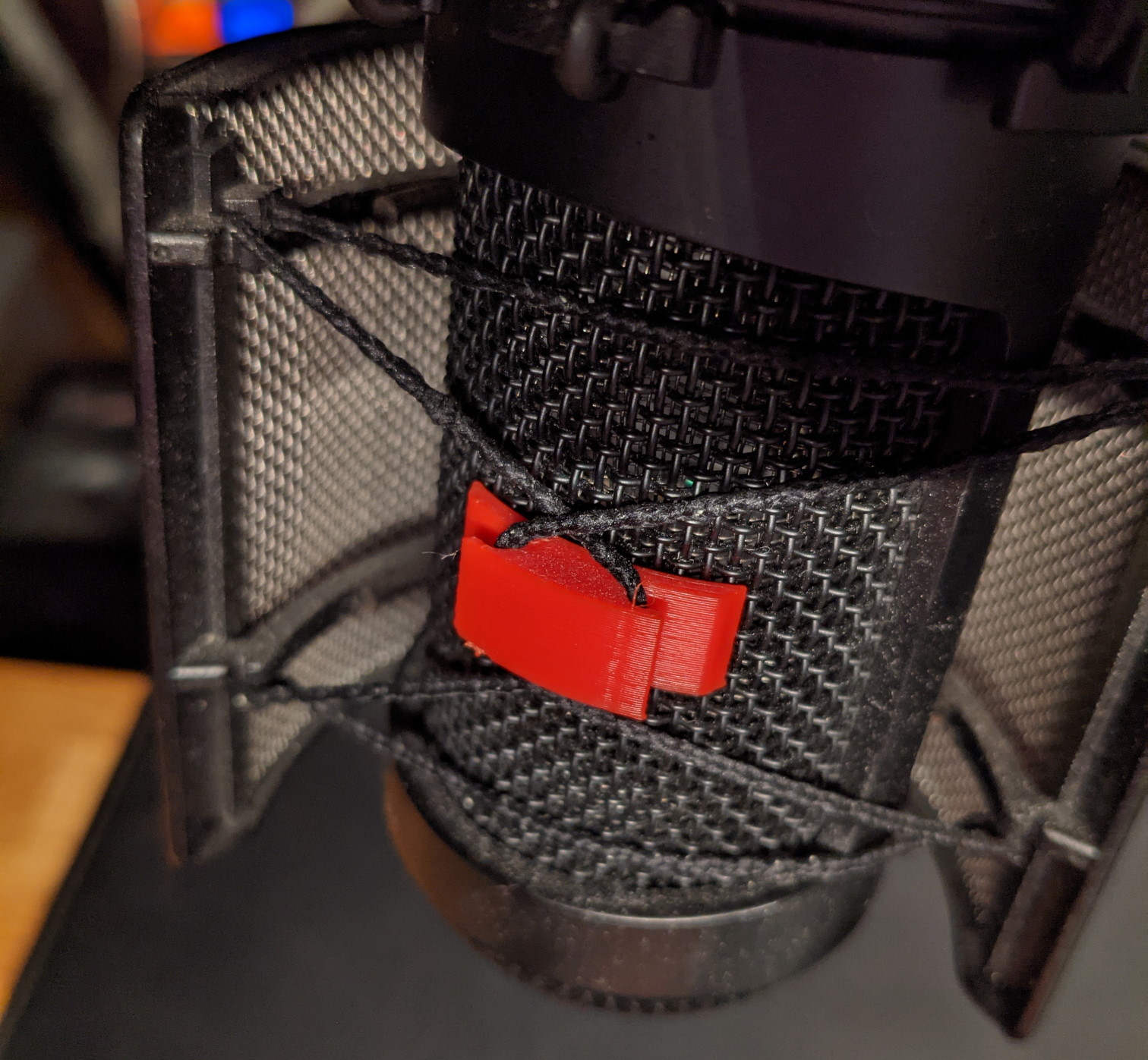 Pop Filter Elastic Clip (parametric)