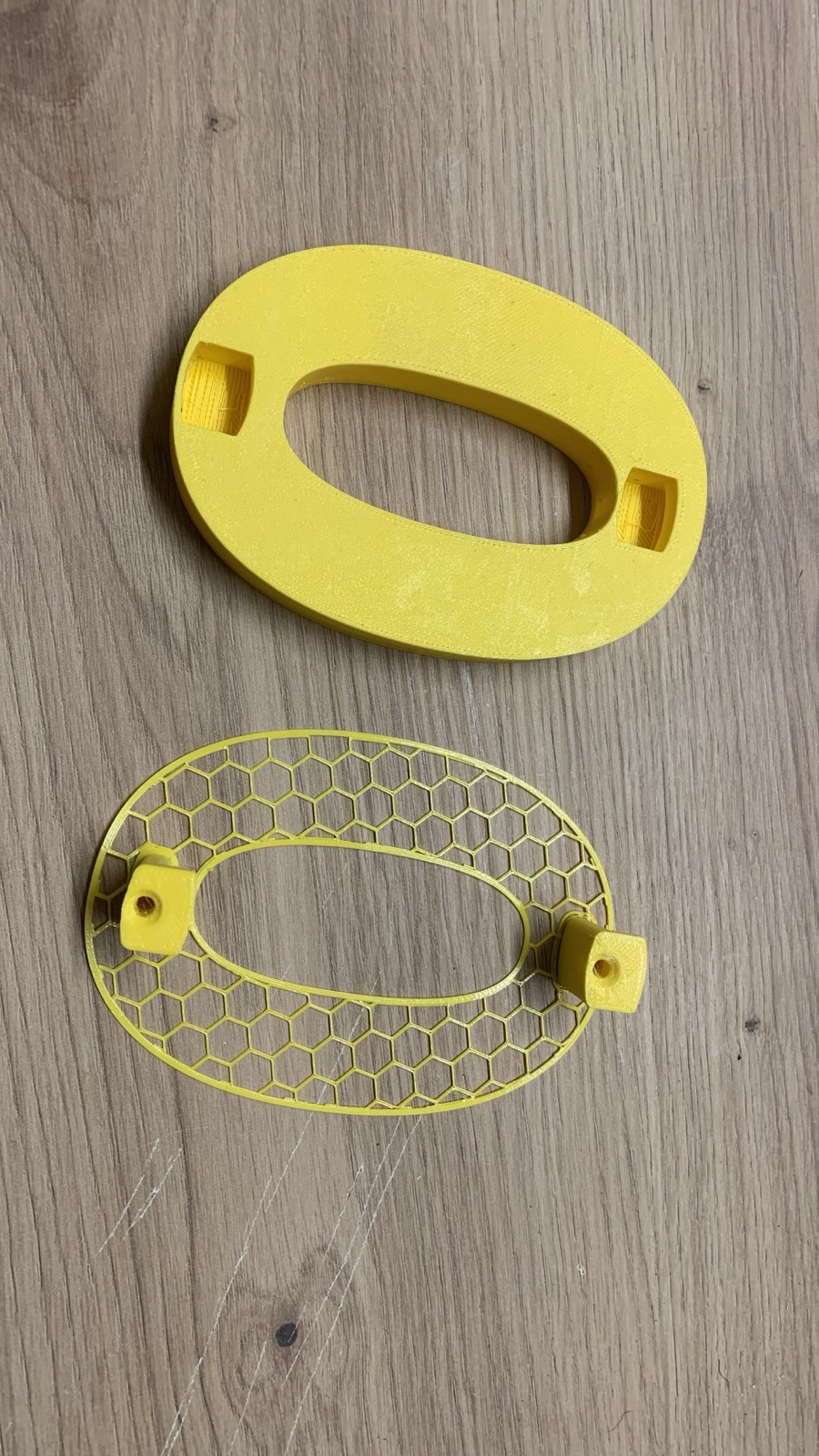 Housenumber with drilling template - Hausnummer mit Bohrschablone