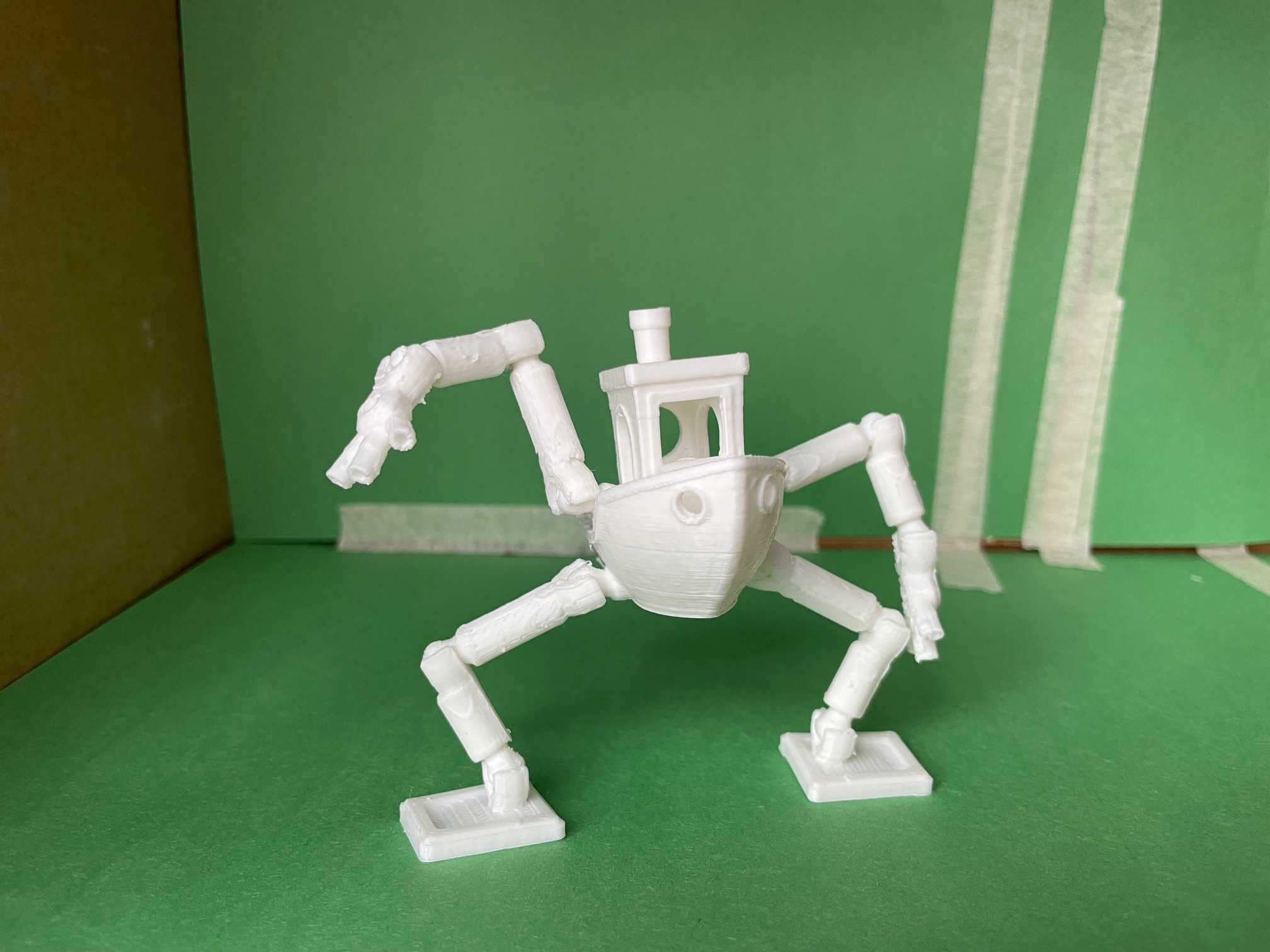 Benchy Boy! The Benchy who grew arms & legs