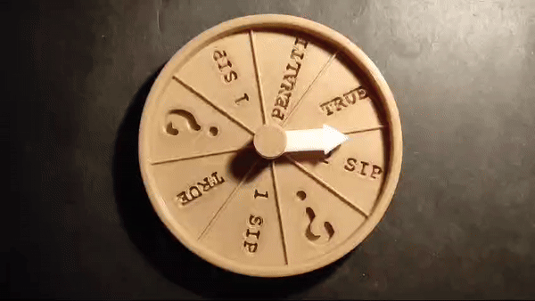 Miniatura 3 do modelo 3D Customizable  Spinning Wheel / Roulette