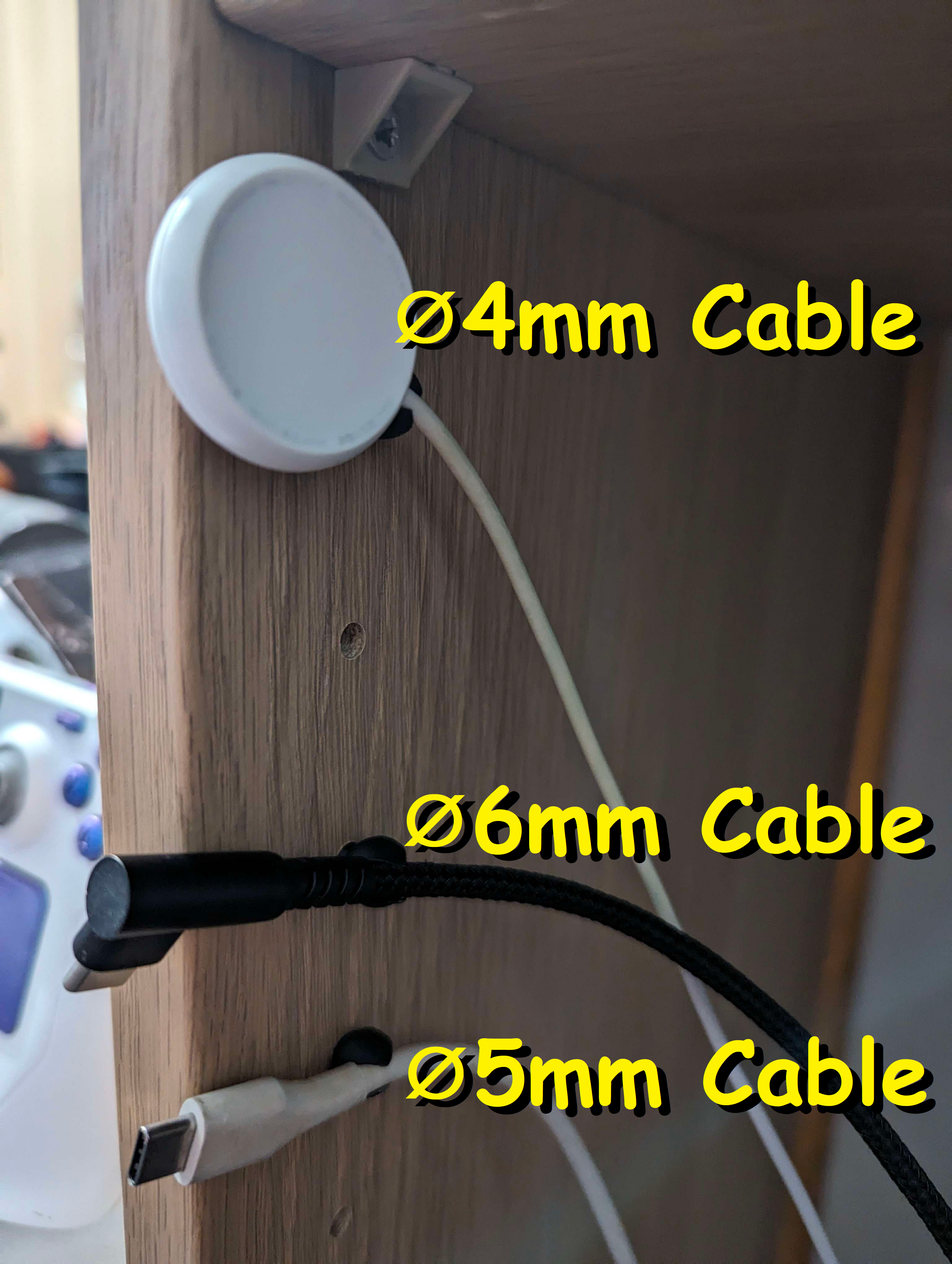 Ikea PAX Single Cable Clip/Tidy