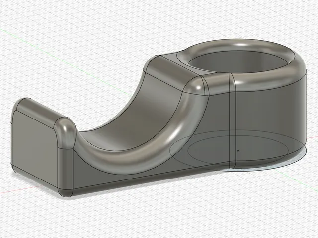 36 mm Post Mount Headphone Stand/Hook