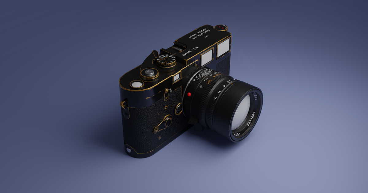 old camera prop by Nox | Download free STL model | Printables.com