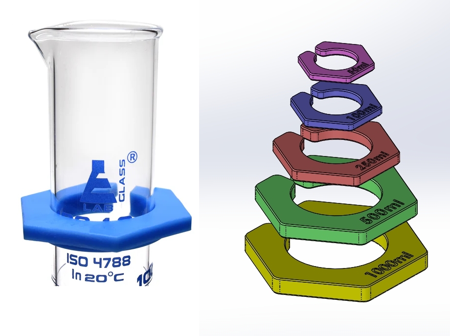 #0155 Graduated Cylinder Protective Collar [5 sizes]