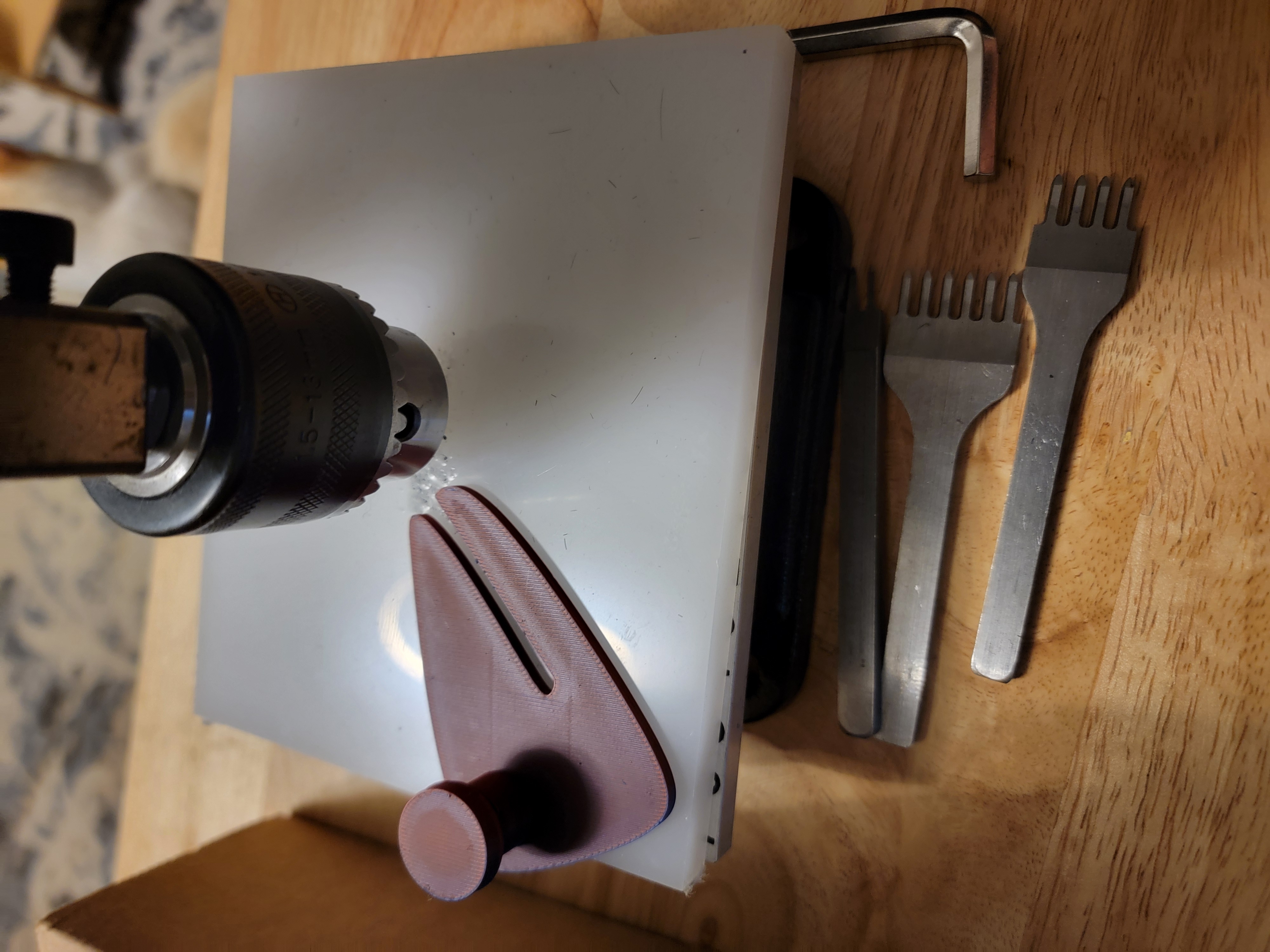 Leatherwork Iron Removal Tool