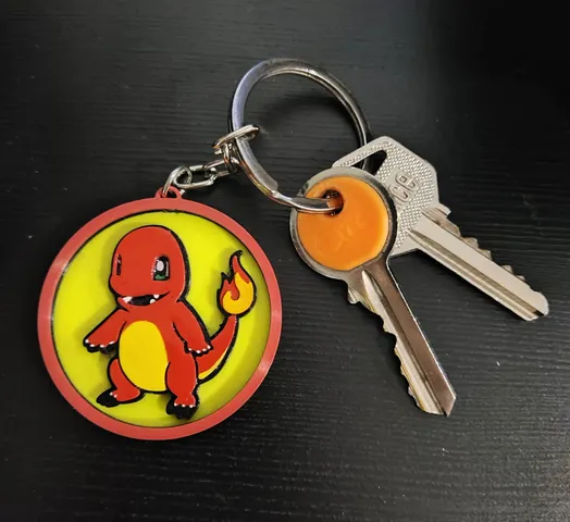 Pokemon Coin Keychain