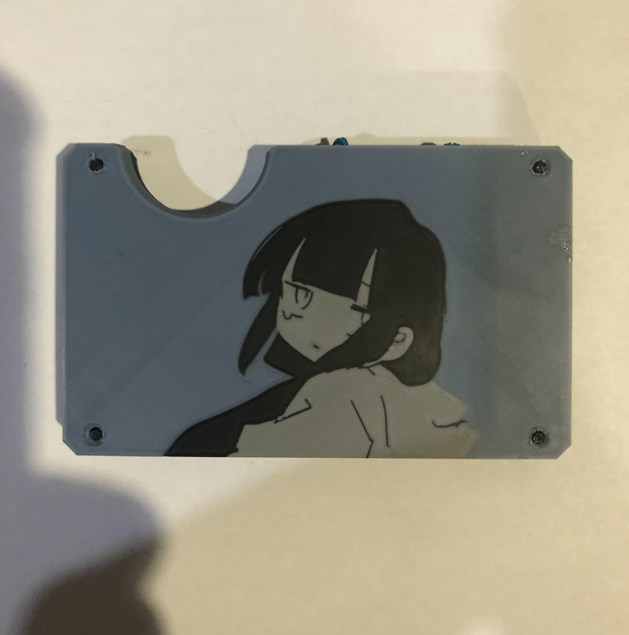 Lagtrain girl wallet thing by Wet_Woodpaste | Download free STL model ...