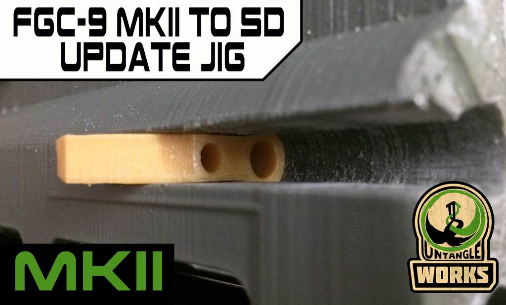 FGC9 MKII to SD magnet UPDATE JIG - MKIISD