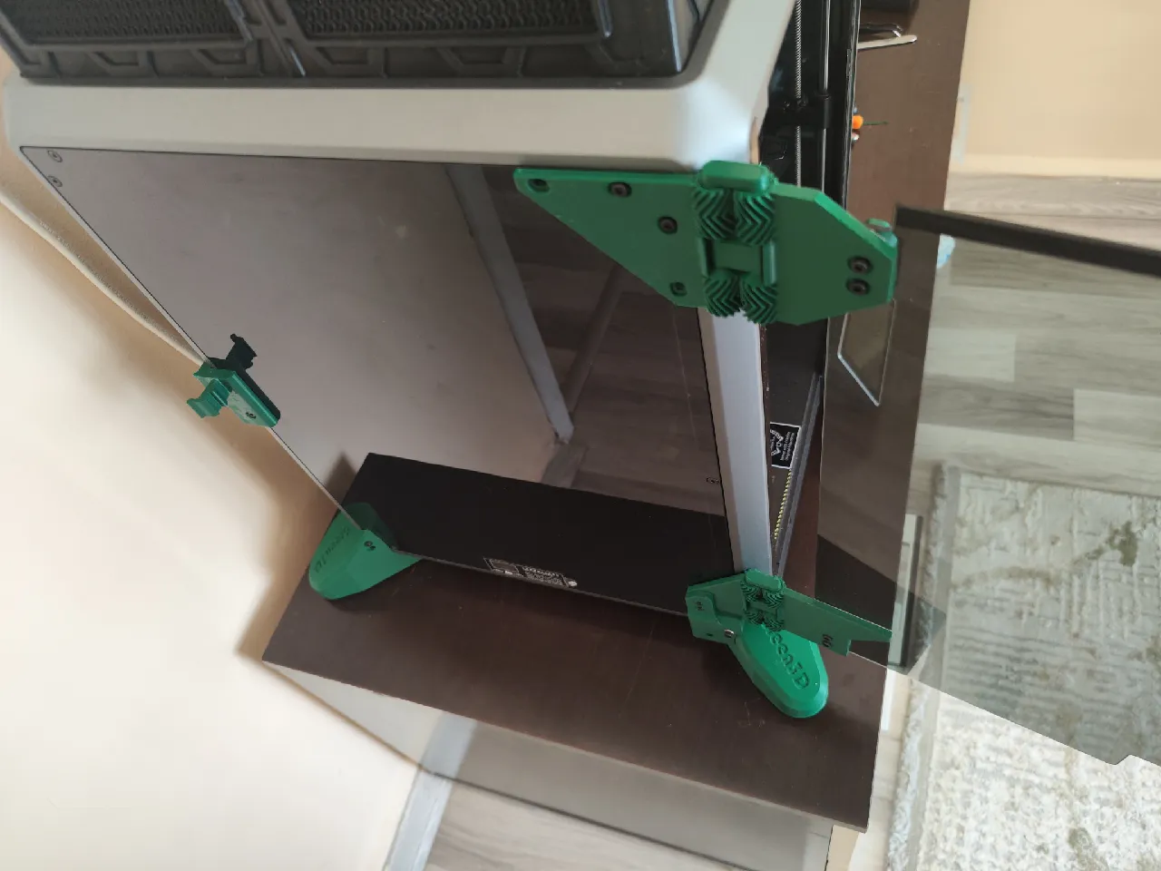 Creality K1/K1c/K1 Max Door Hinges Geared remix by resimkulubu