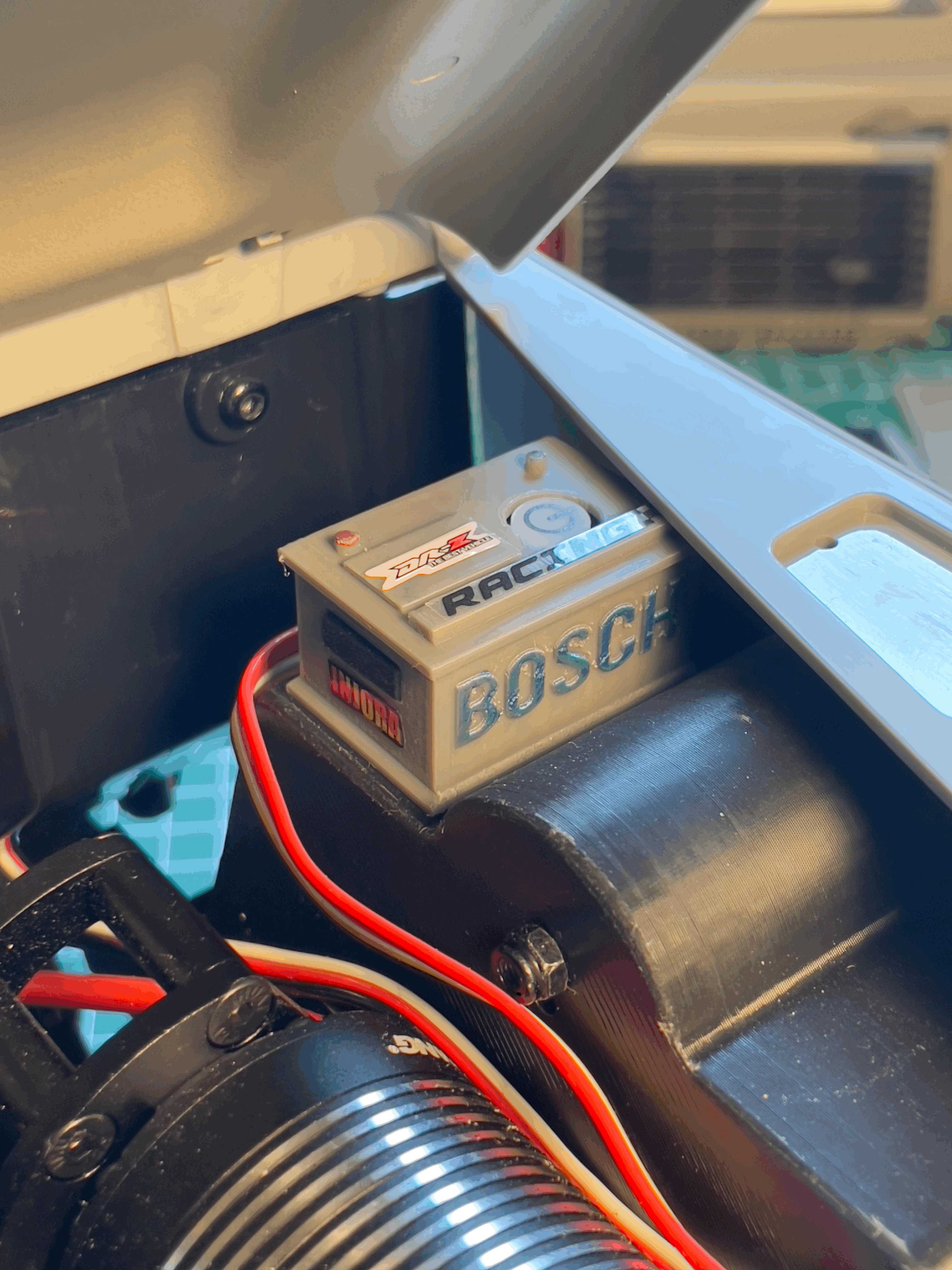 1:10 Scale Car Battery for Hobbywing Fusion Power Switch Bosch Auto Batterie