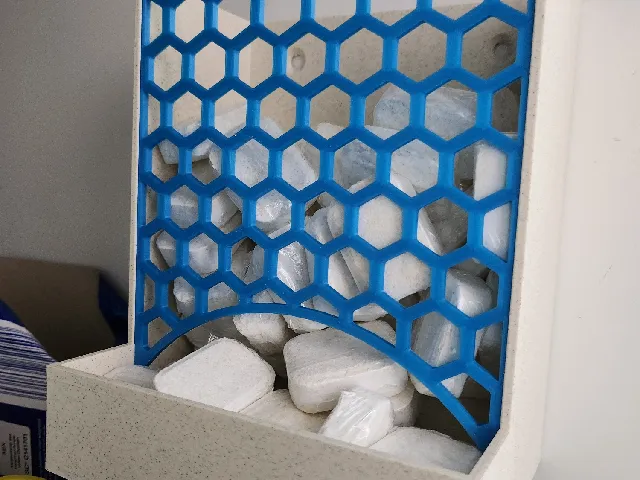 Dishwasher / Spülmaschine Tablet‑Dispenser – support‑free REMIX
