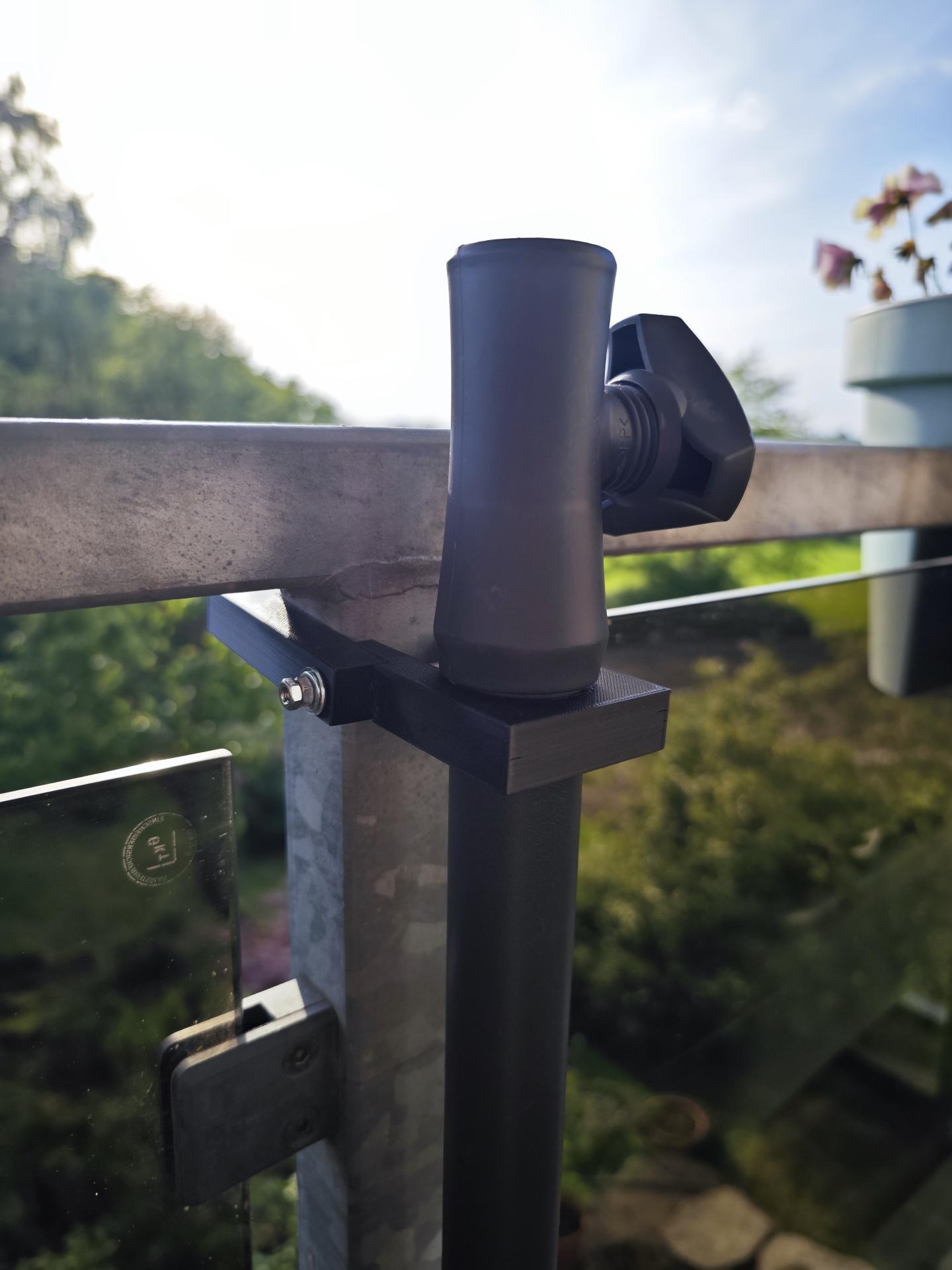 Sun Mount Sun Umbrella Holder / Mount by sj | Download free STL model ...