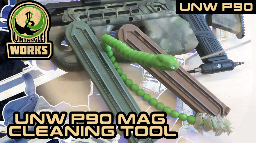 UNW P90 mag cleaning tool / snake 