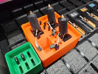 Gridfinity K2 Plus Hot End 2x2 Bin