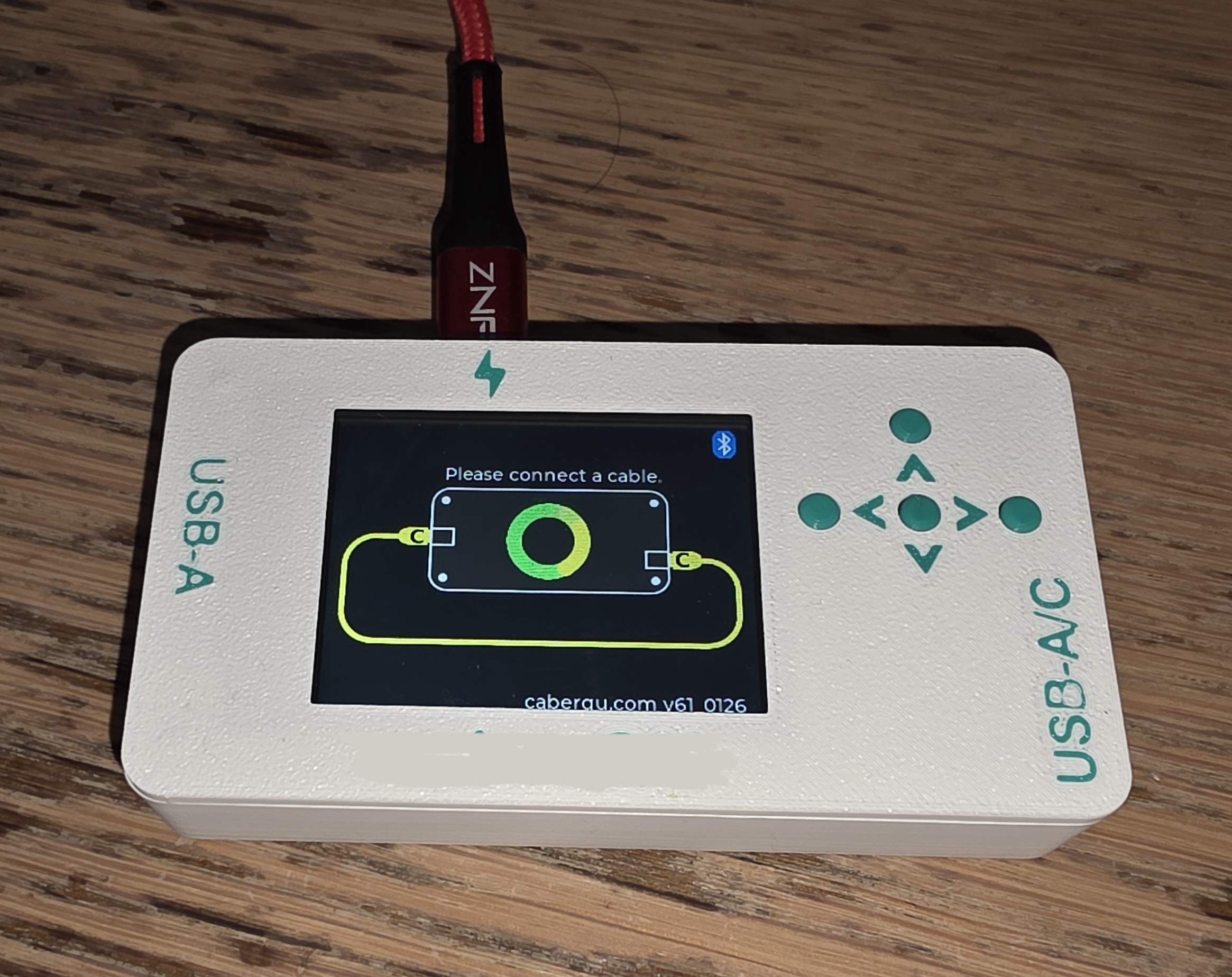 BLE CaberQU USB Cable Tester - alternative case