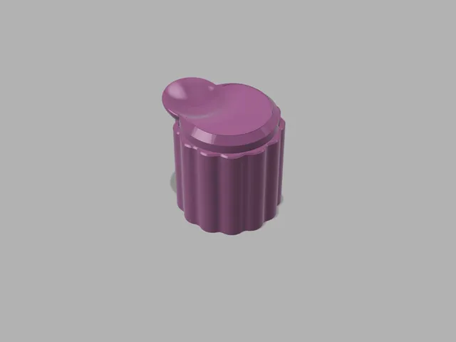 Hercules Finger Divot Knob