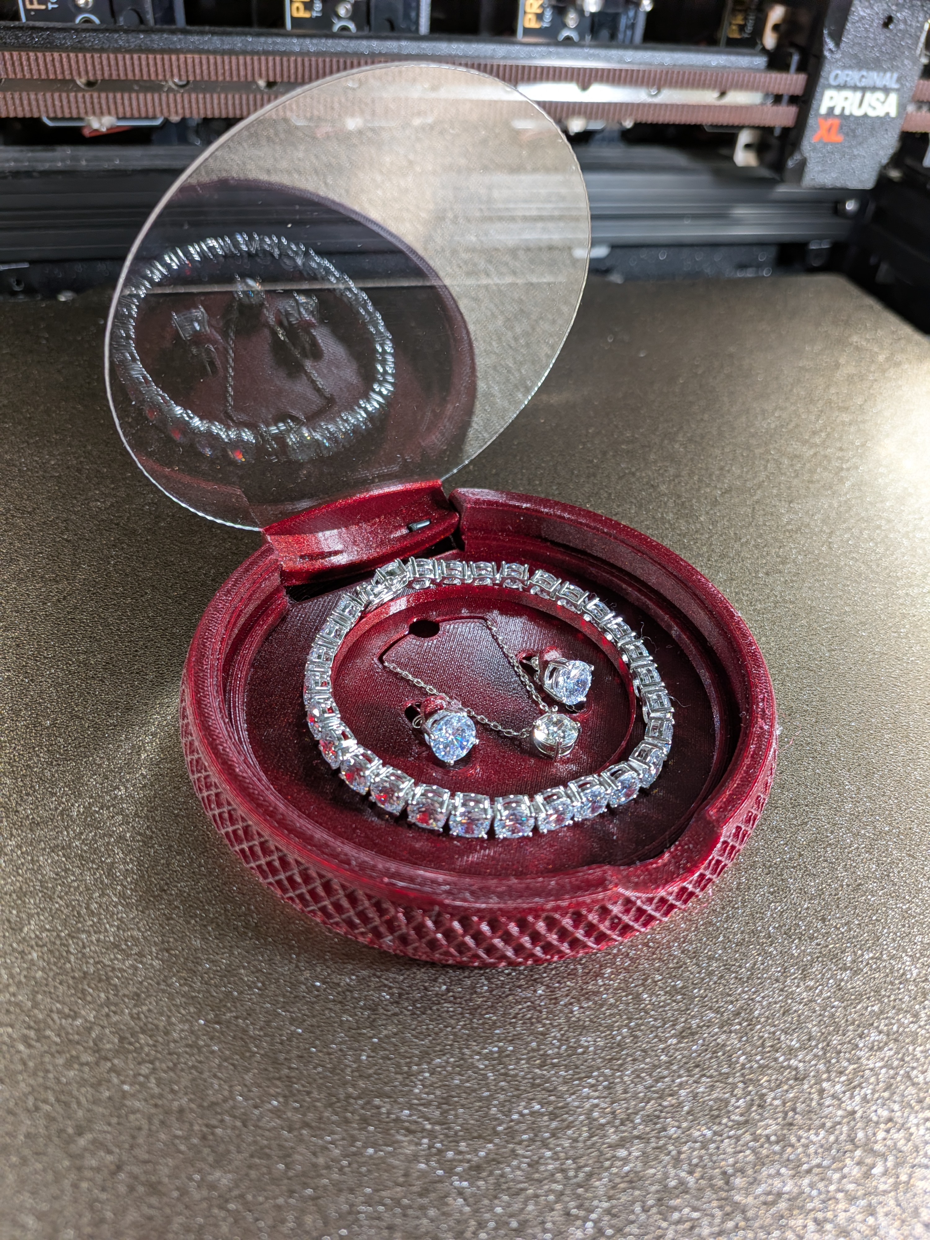 Jewelry Gift Box with Acrylic Lid