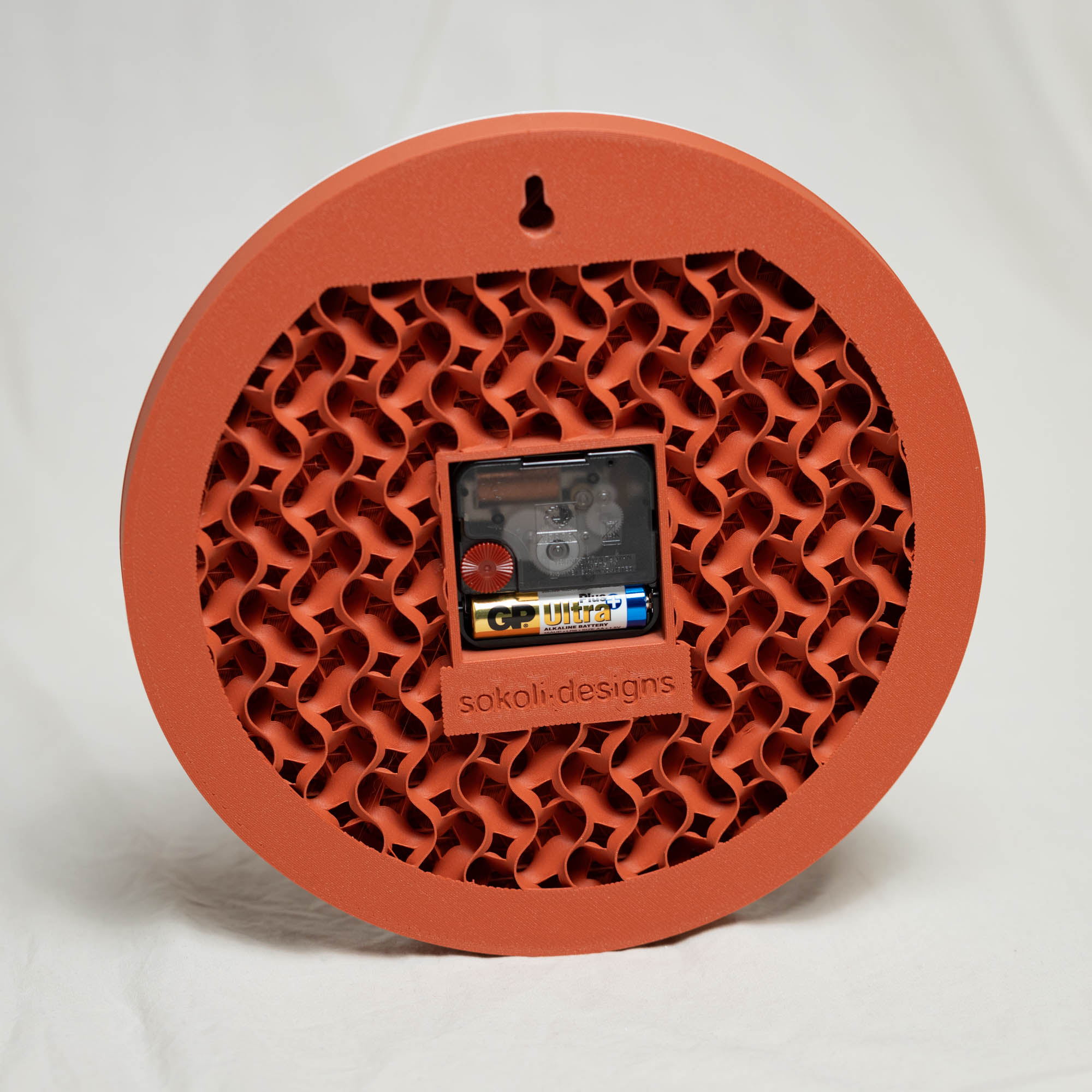 Miniatura 2 do modelo 3D Big round wall clock