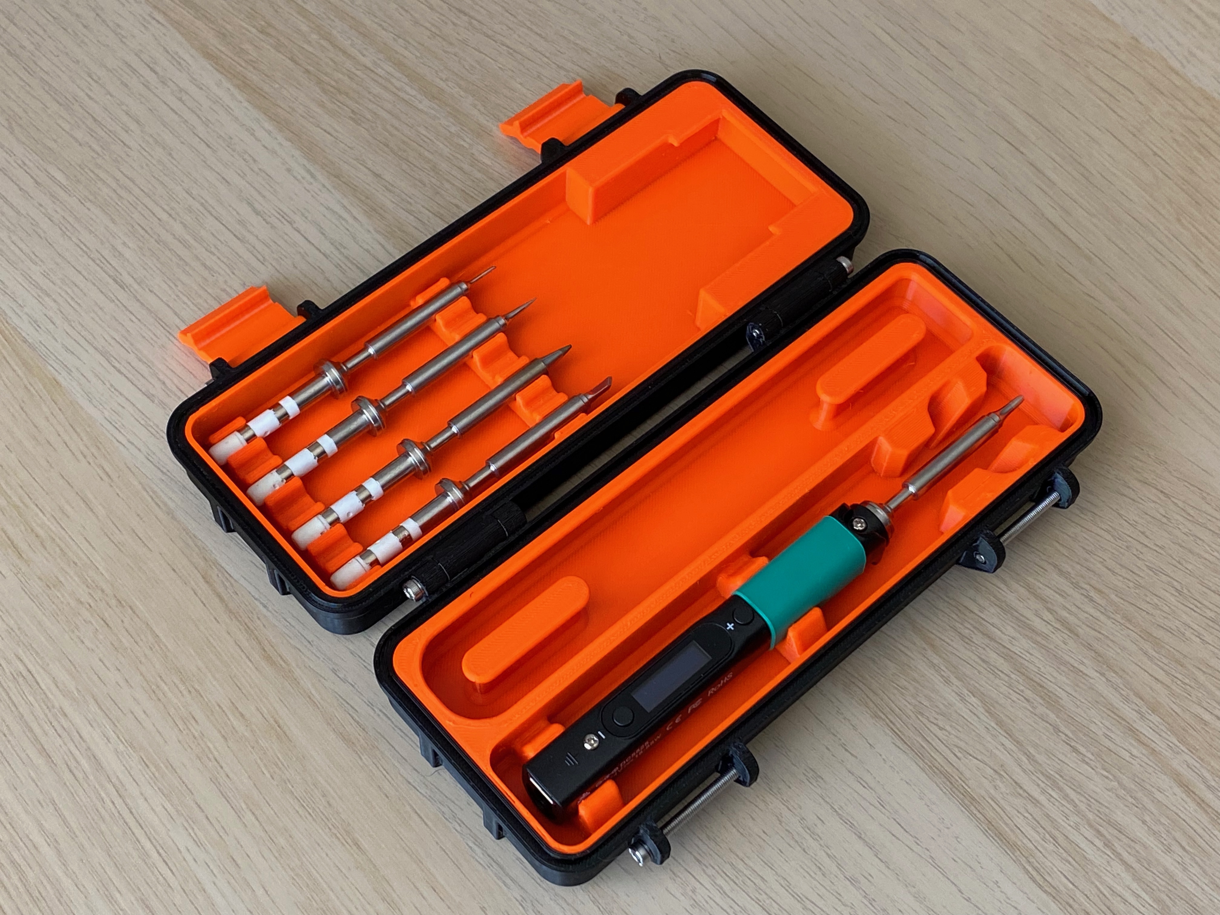 Miniatura 3 do modelo 3D Pinecil v2 Short Tips Rugged Case