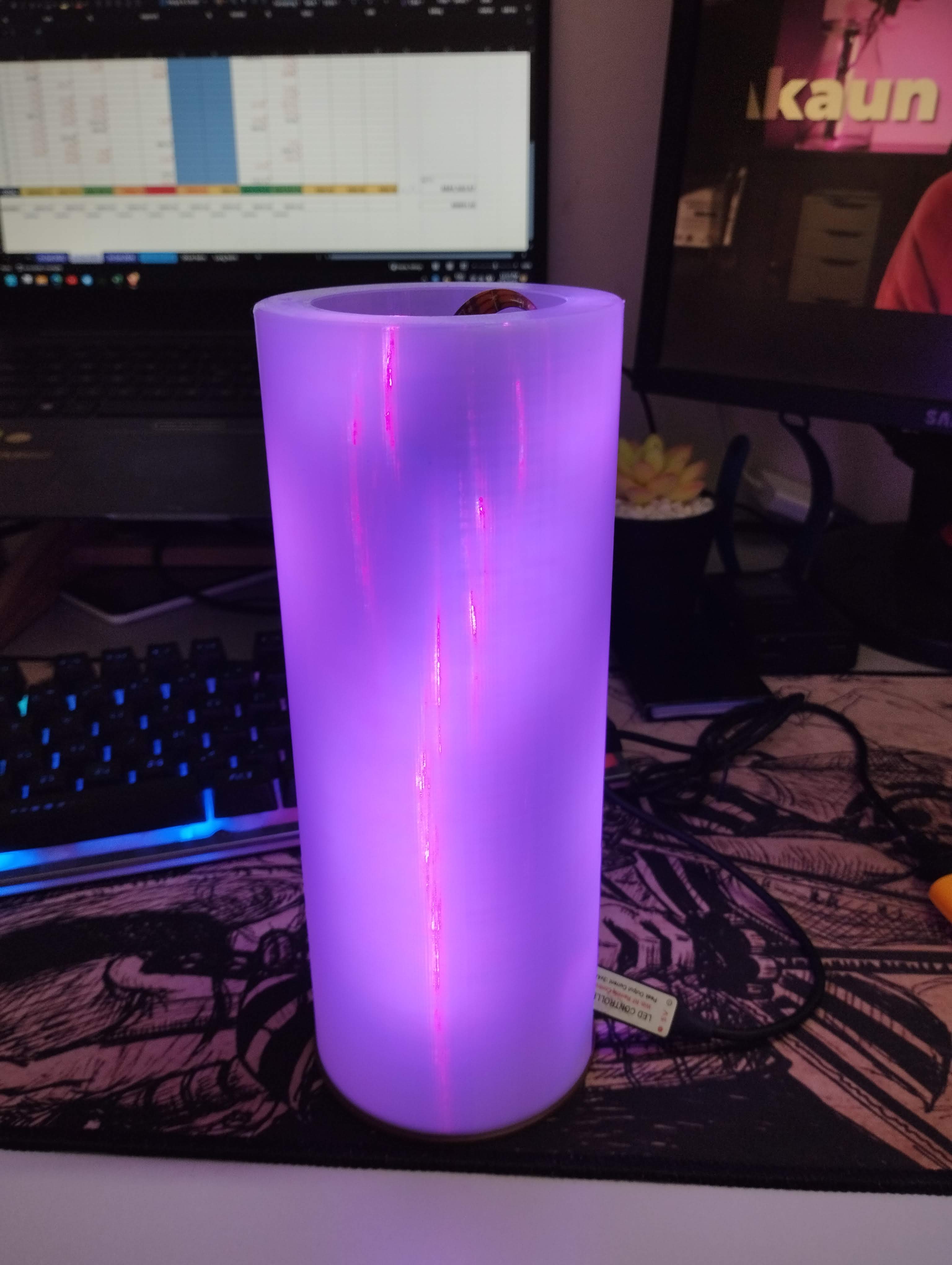 LED Strip Tower Light Bar By Iqfar33z Download Free STL Model led-strip-tower-light-bar-by-iqfar33z-download-free-stl-model