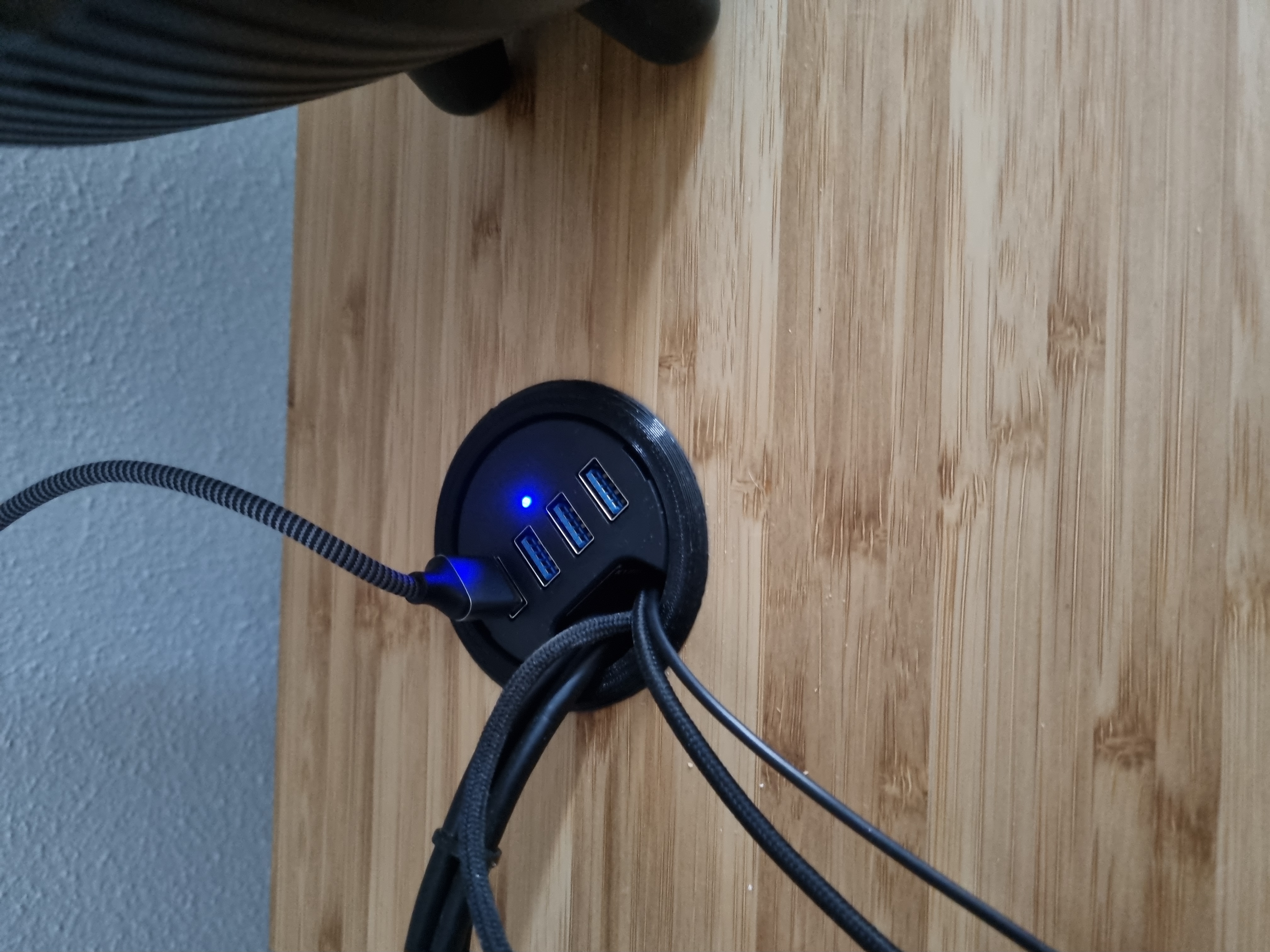 62mm claming ring for cable gole with usb port
