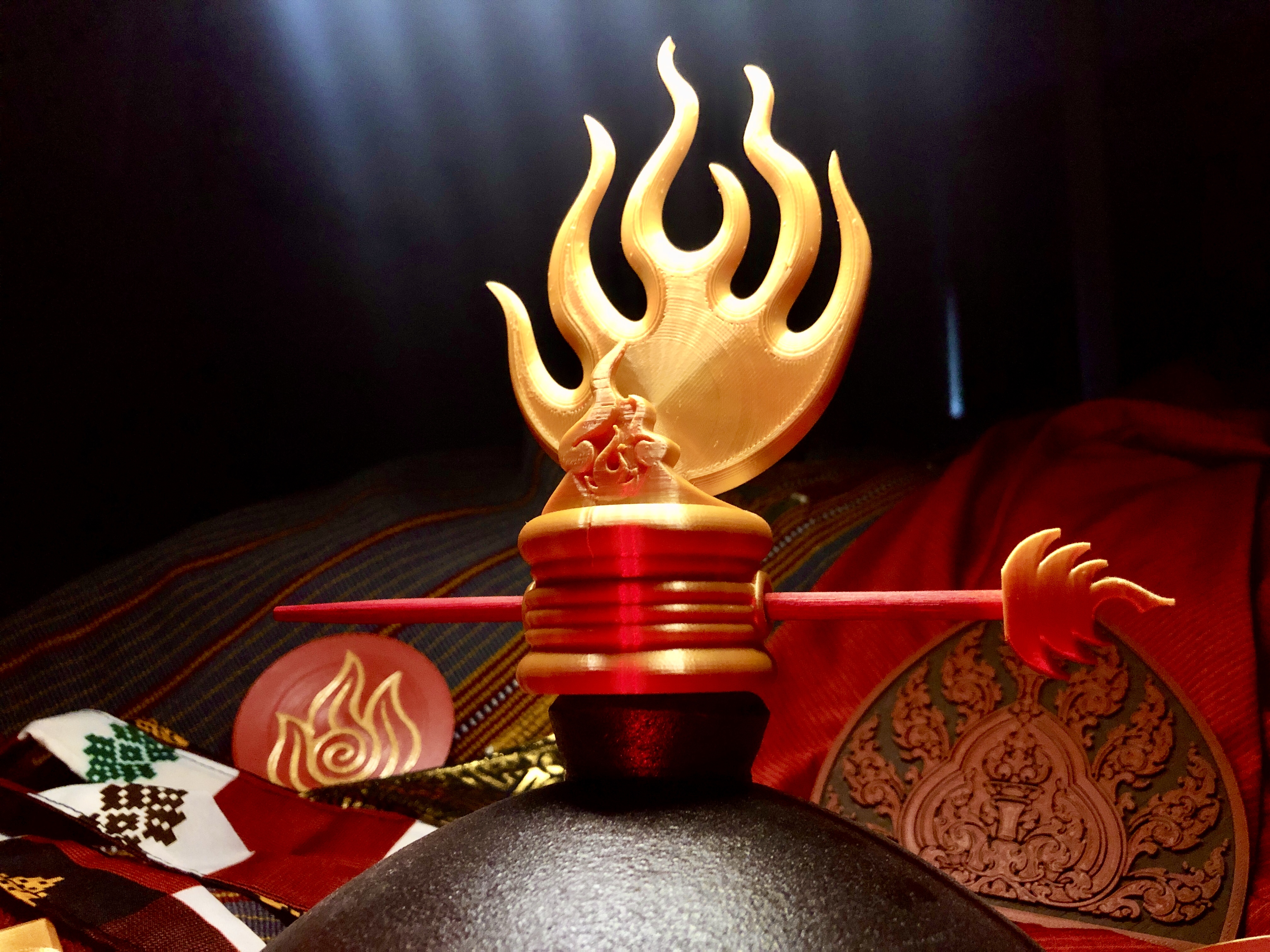 Fire Lord Crown Headpiece - Avatar: The Last Airbender