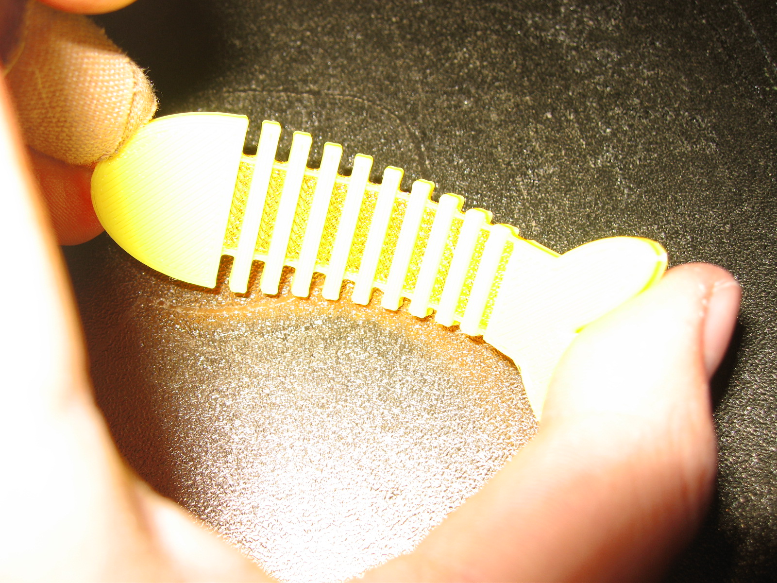Flex Fish-filament test/fidget toy