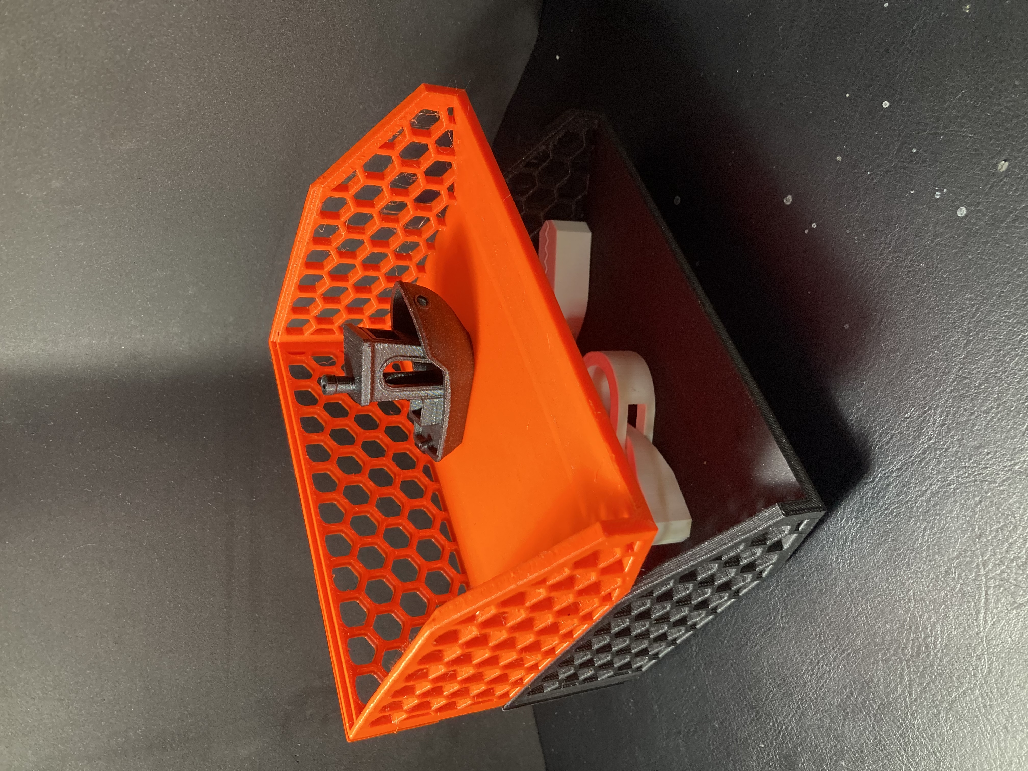 Stackable desk organizer