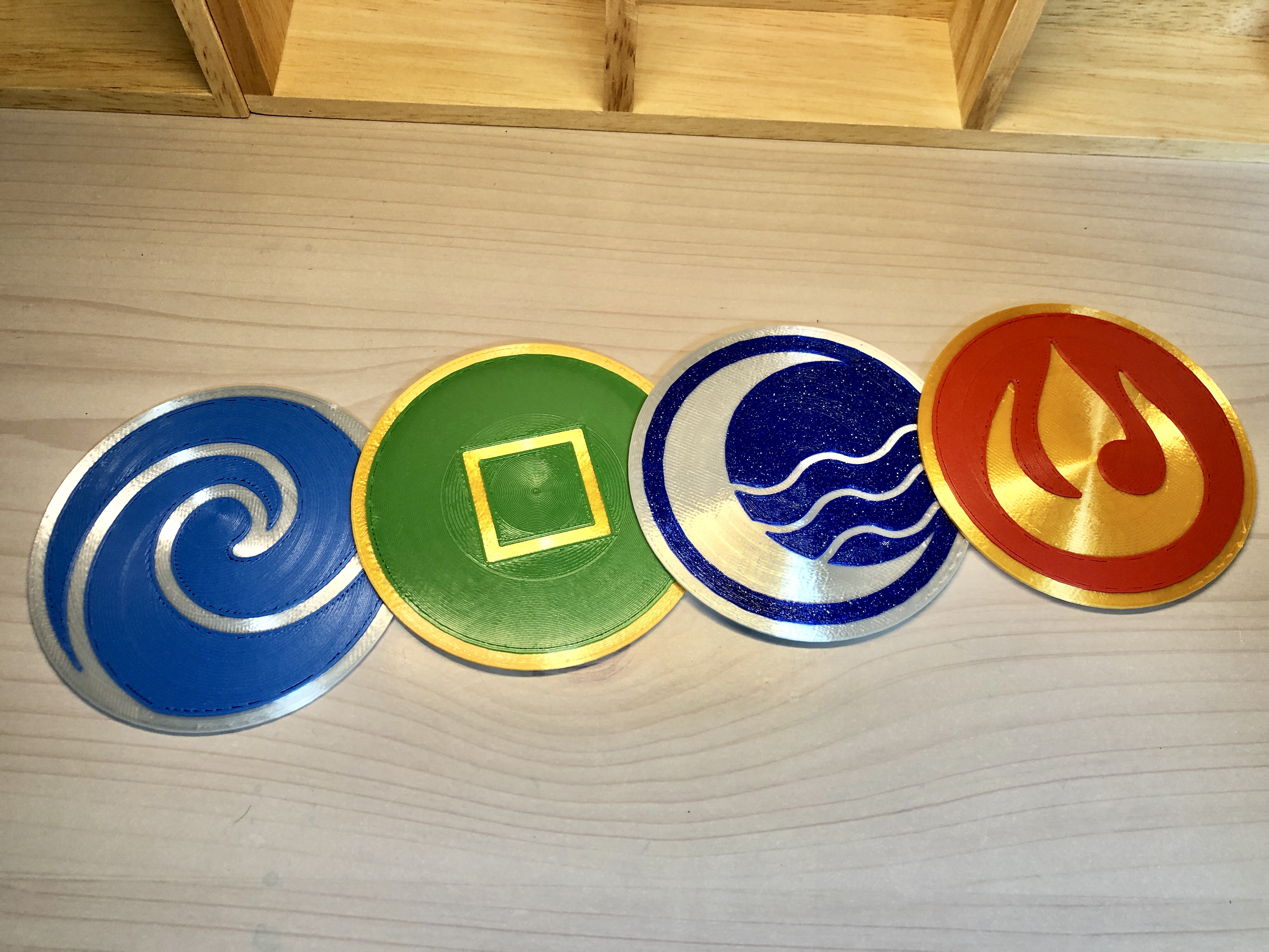 ATLA Avatar: The Last Airbender Nation coasters