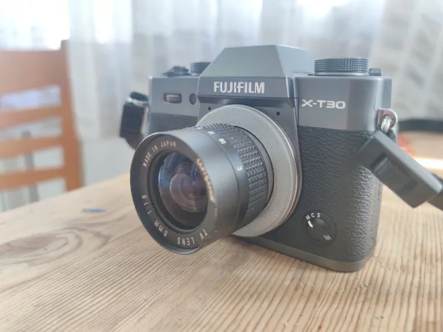 Fuji X mount to C mount focus to infinite