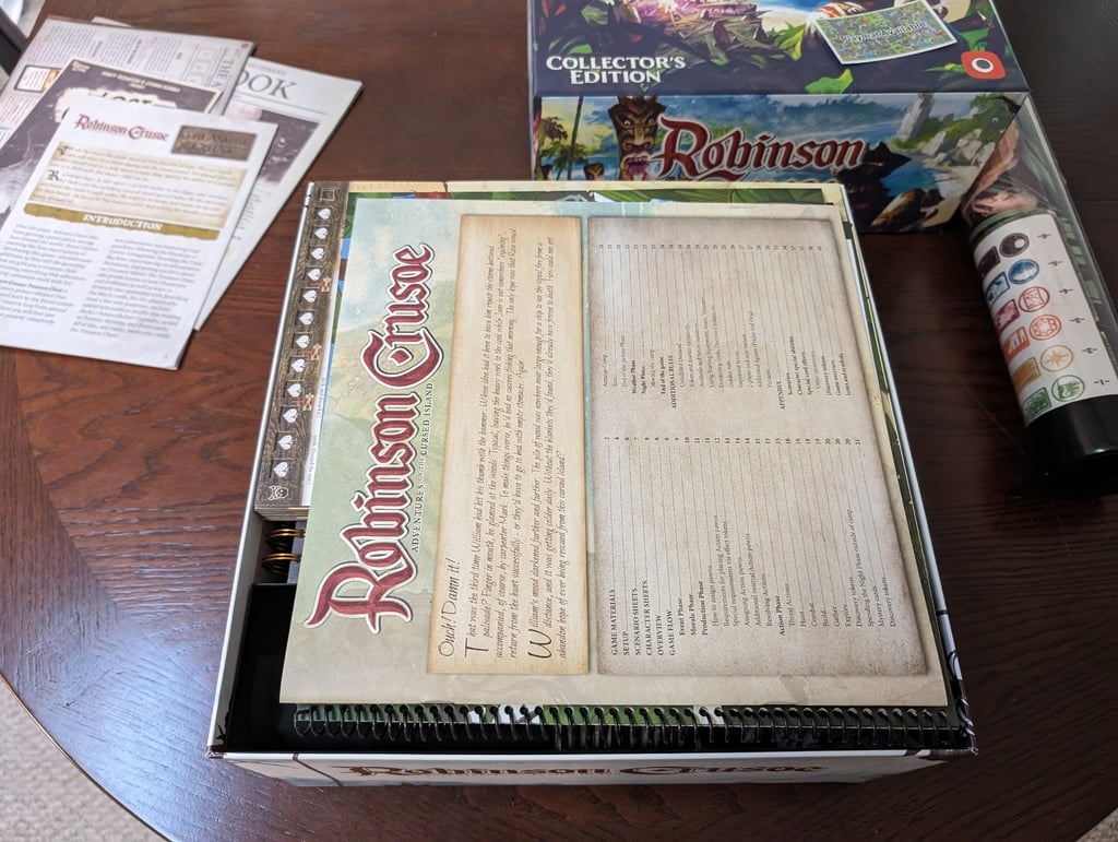 Robinson Crusoe Collectors Edition (Gamefound Edition) Insert Organizer ...