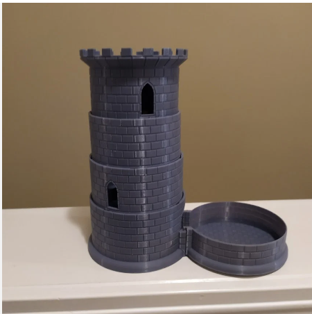 Collapsing Dice Tower With Better Connections