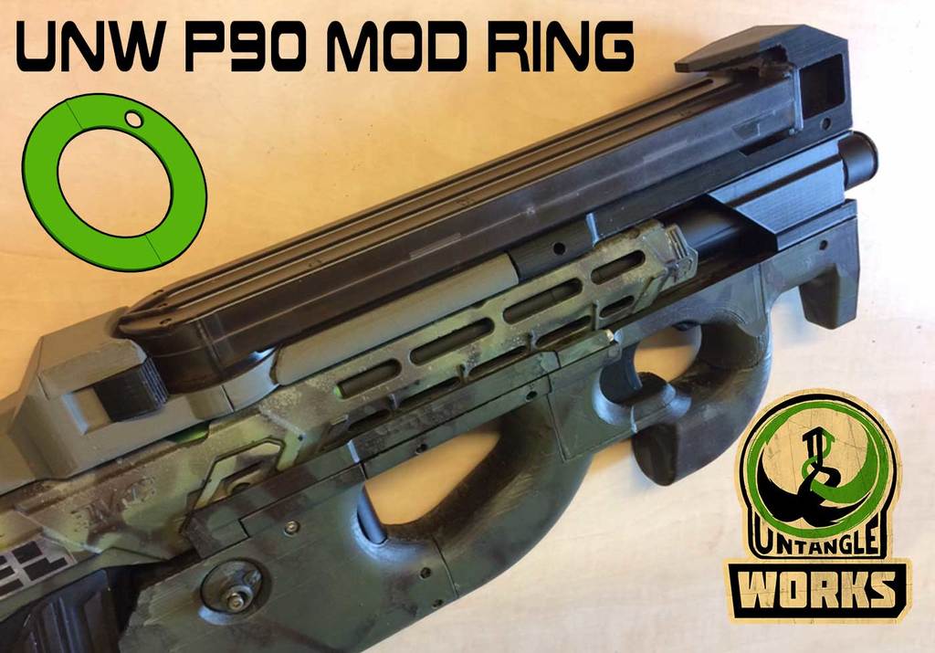 UNW P90 airsoft mag MOD RING