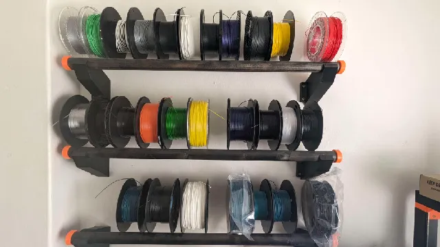 Wall Mounted Filament Spool Holder