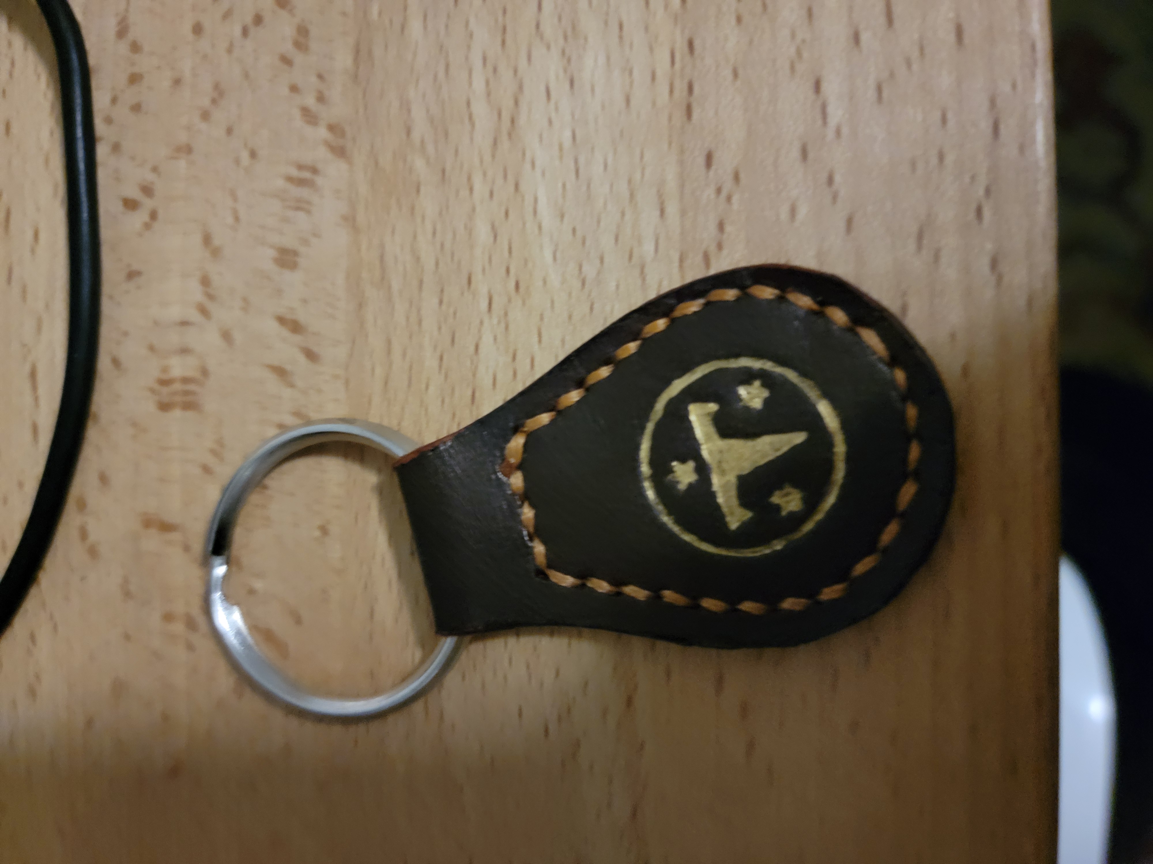 Tennessee Titans Logo Leather Stamp