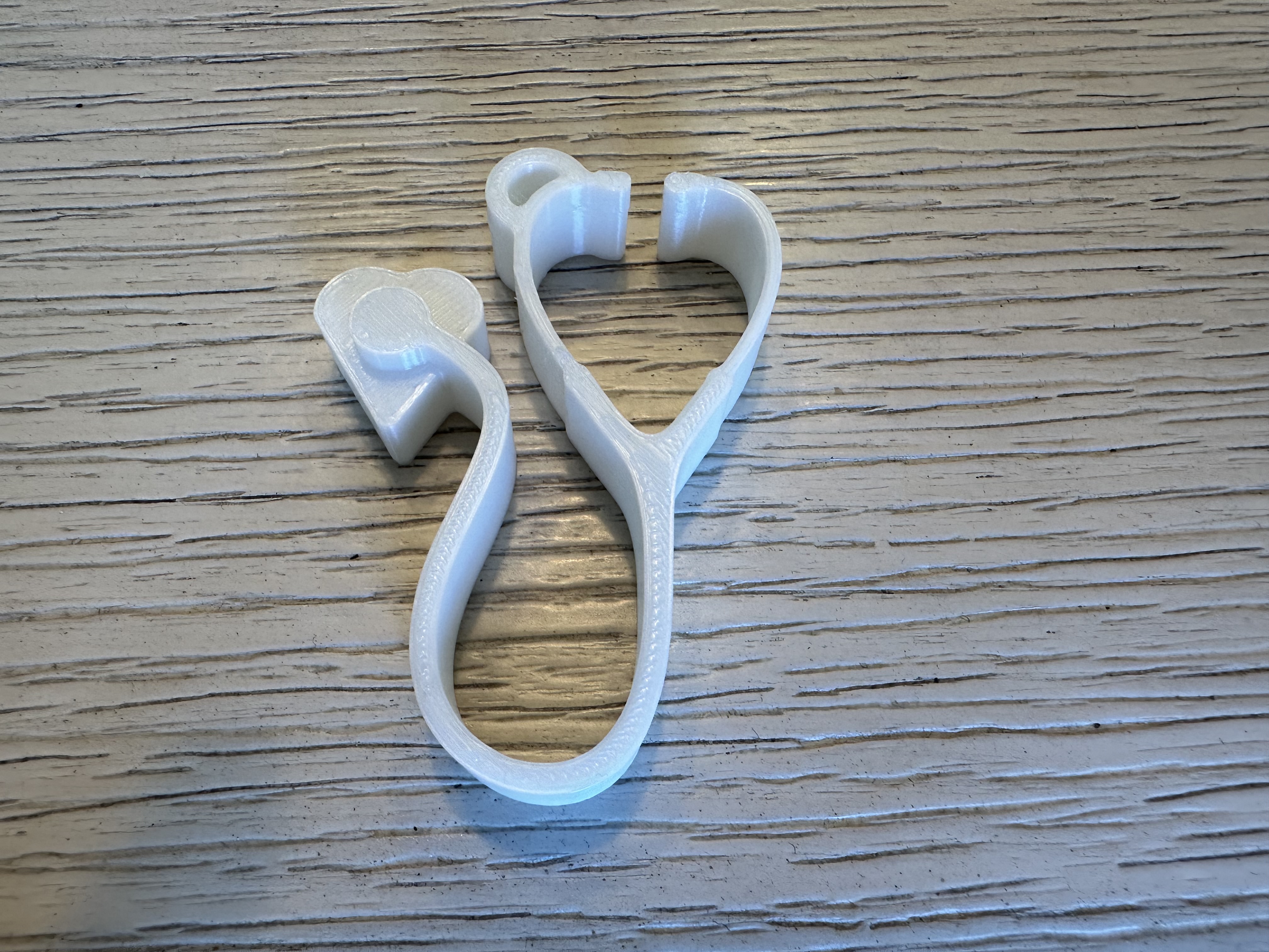 Nurse Stethoscope Keychain